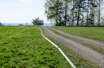 Image showing Water pipelines