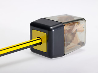 Image showing pencil sharpener with box