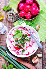 Image showing radish salad