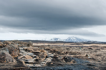 Image showing Ice age landscape from Iceland