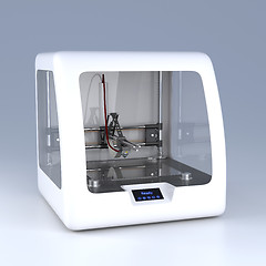 Image showing 3D printer model.