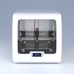 Image showing 3D printer model.