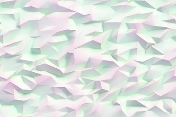 Image showing Abstract triangles background