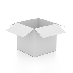 Image showing Blank open box