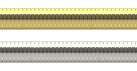 Image showing Seamless thick chains