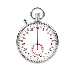 Image showing Mechanical stopwatch illustration