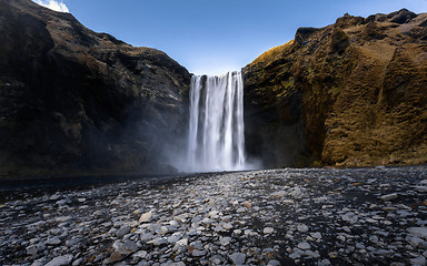 Image showing Waterfall in Iceland