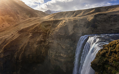 Image showing Waterfall in Iceland