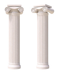 Image showing Antique columns