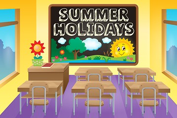 Image showing School holidays theme image 3