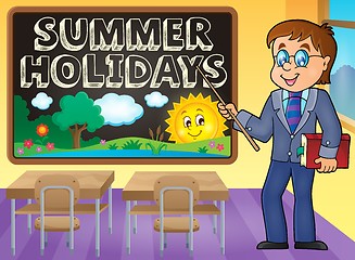 Image showing School holidays theme image 5