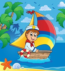 Image showing Image with sailor theme 6