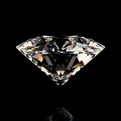 Image showing Shiny white diamond