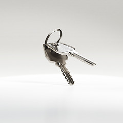 Image showing Two keys on a ring.