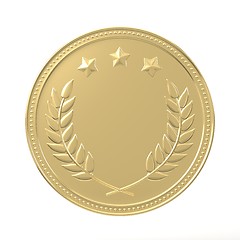 Image showing Golden Medal
