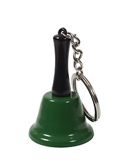 Image showing Green bell on white