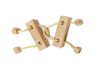 Image showing Wooden puzzle