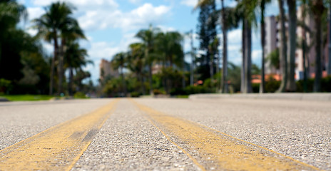 Image showing low angle view of road