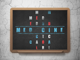 Image showing Healthcare concept: Medicine in Crossword Puzzle