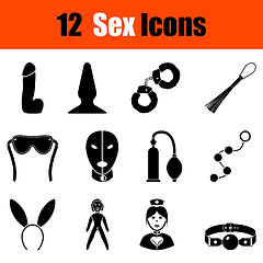 Image showing Set of sex icons