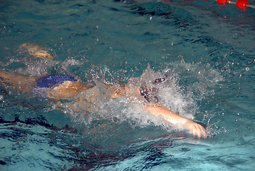 Image showing freestyle swimmer