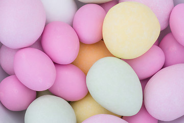 Image showing Easter eggs in various colors