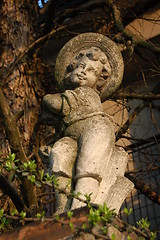 Image showing child statue