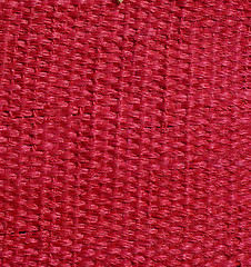 Image showing Coarse fabric weave