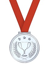 Image showing Silver medal