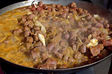 Image showing Sausage stew