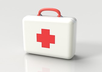 Image showing First aid kit. 