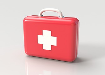 Image showing First aid kit. 