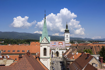 Image showing Zagreb Church of St Mark