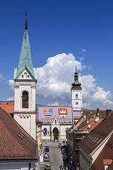 Image showing Zagreb Church of St Mark