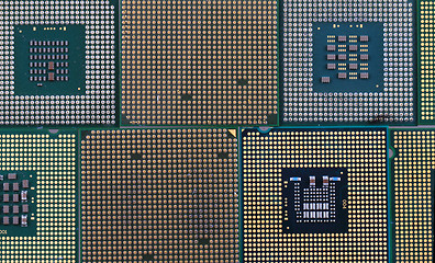 Image showing computer chip texture 