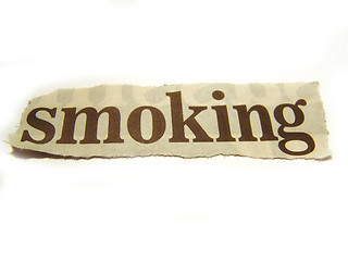 Image showing smoking