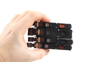 Image showing ink toner cartridges 