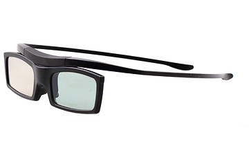 Image showing 3d glasses isolated