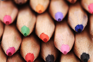 Image showing color pencils details