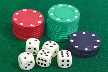 Image showing  Dices