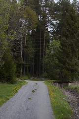 Image showing small dirt road