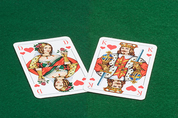 Image showing Playing cards