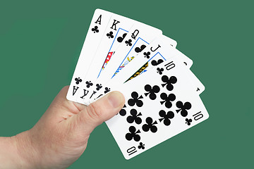 Image showing Playing cards