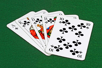 Image showing Royal Flush