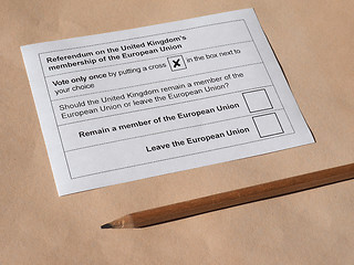 Image showing Brexit referendum in UK