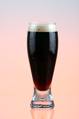 Image showing Brown beer