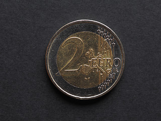 Image showing Two Euro coin