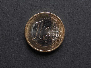 Image showing One Euro coin