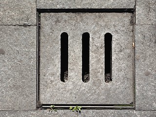 Image showing Detail of Manhole