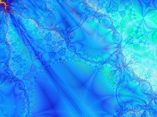 Image showing Fractal background graphic